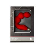 Вібромасажер простати Rocks Off Big-Boy Red, масаж промежини, макс. діаметр 4,5 см