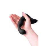Стимулятор простаты Erotist Fifth, cиликон, чёрный, 14,1 см