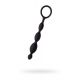 Анальний стимулятор - A - Toys, Anal chain, silicone, black, 19,5 cm