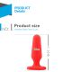 Анальна пробка - His Enlargement Kit Hot Storm Red