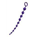 Анальний ланцюжок ToDo By Toyfa Grape, силікон, фіолетовий, 35 см, ø 2,7 см