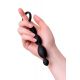 Анальний стимулятор - A - Toys, Anal chain, silicone, black, 19,5 cm