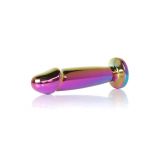 Анальна пробка - Jewellery Multicolour Penis Plug Clear M