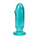 Набор анальных пробок Doc Johnson Crystal Jellies - Anal Starter Kit- Teal