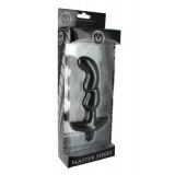 Master Series Onyx Vibrating Silicone Anal Plug - масажер простати, 11,4х3, 4 см