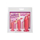 Doc Johnson Anal Starter Kit - набор анальных пробок (розовый)