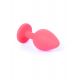Анальна пробка - Jewellery Silicone Red Plug M Blue (пошкоджена упаковка) Анальна пробка - Jewellery Silicone Red Plug M Blue (пошкоджена упаковка)