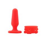 Анальна пробка - His Enlargement Kit Hot Storm Red