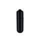 Металева анальна пробка Lux Active з трояндою - Rose Anal Plug - Black, віброкуля в подарунок