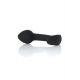 Анальна пробка - Silicone Black Curved Plug S