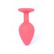 Анальна пробка - Jewellery Silicone Red Plug M Blue (пошкоджена упаковка) Анальна пробка - Jewellery Silicone Red Plug M Blue (пошкоджена упаковка)