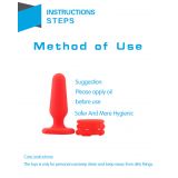 Анальна пробка - His Enlargement Kit Hot Storm Red