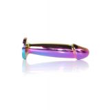 Анальна пробка - Jewellery Multicolour Penis Plug Clear M