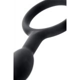 Анальний стимулятор - A - Toys, Anal chain, silicone, black, 19,5 cm
