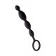 Анальний стимулятор - A - Toys, Anal chain, silicone, black, 19,5 cm