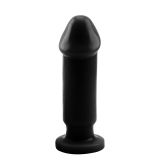 Анальна пробка - Evil Dildo Plug L, чорний