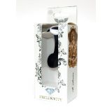 Анальна пробка - Silicone Black Curved Plug S