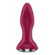 Анальна смарт вібропробка із перлинним масажем Satisfyer Rotator Plug 2+ Violet