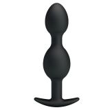 Анальна пробка - Pretty Love silicone Anal balls Black Анальна пробка - Pretty Love silicone Anal balls Black
