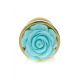Анальна пробка - Jewellery Gold PLUG ROSE- Light Blue