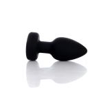 Анальна вібропробка - Silicone Black Plug Disco Flashlight Анальна вібропробка - Silicone Black Plug Disco Flashlight