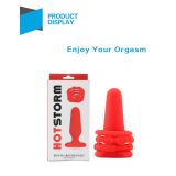 Анальна пробка - His Enlargement Kit Hot Storm Red