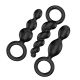 Satisfyer Plugs set of 3 набір анальних пробок