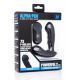 Xr Brands 7X P-MILKER Silicone Prostate Stimulator with Milking Bead - массажер простаты,(черный) 9.2х3.3