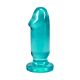 Набор анальных пробок Doc Johnson Crystal Jellies - Anal Starter Kit- Teal