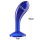 Анальна пробка - Flawless Clear Prostate Plug 6" Blue