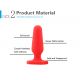 Анальна пробка - His Enlargement Kit Hot Storm Red