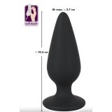 Анальна пробка - Black Velvets Heavy Plug Large