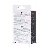 Анальная пробка A-Toys By Toyfa размера M, cиликон, черная, 11,5 см, ø 3,5 см