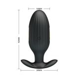 Анальна пробка - Pretty Love Jefferson Anal Plug Black (App) Анальна пробка - Pretty Love Jefferson Anal Plug Black (App)