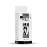 Анальна пробка - Jewellery Silver Heart PLUG- Dark Blue