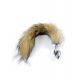 Анальна пробка - Fox Tail Brown, XL