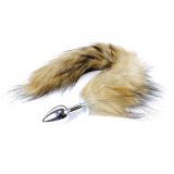 Анальна пробка - Fox Tail Brown, XL
