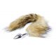 Анальна пробка - Fox Tail Brown, XL