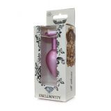 Анальна пробка - Jewellery Pearl Pink Plug Clear M