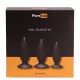 Набір анальних пробок Pornhub Anal Training Kit