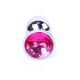 Анальна пробка - Jewellery Silver Plug Pink