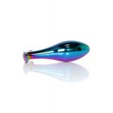 Анальна пробка - Jewellery Multicolour Plug Clear L