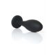 Анальна пробка - Jewellery Silicone Black Plug M Clear