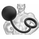 Анальна кулька Tom of Finland Silicone Cock Ring with Heavy Anal Ball