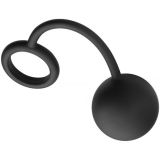 Анальна кулька Tom of Finland Silicone Cock Ring with Heavy Anal Ball