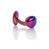 Анальна пробка - Jewellery Multicolour Curved Plug M