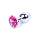 Анальна пробка - Jewellery Silver Plug Pink