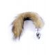 Анальна пробка - Fox Tail Brown, XL
