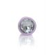 Анальна пробка - Jewellery Pearl Pink Plug Clear M