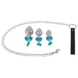 Набір анальних пробок і повідець - Butt Plug Set with a Leash